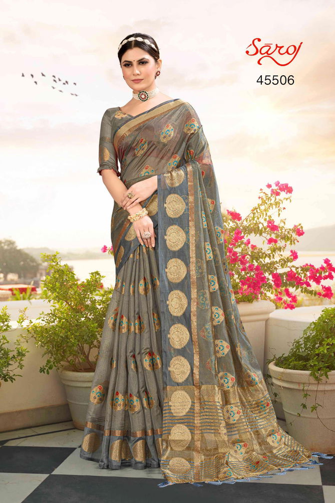 Nazzakat By Saroj Designer Sarees Catalog
